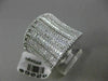 ESTATE EXTRA LARGE 2.13CT DIAMOND 14KT WHITE GOLD HANDCRAFTED ANNIVERSARY RING