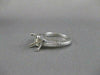 ANTIQUE .40CT DIAMOND SOLITAIRE 14KT W GOLD ENGAGEMENT SEMI MOUNT RING #19967
