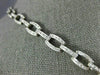 ANTIQUE EXTRA LARGE 38.0CT DIAMOND & AAA AMETHYST 18K WHITE GOLD LARIAT NECKLACE