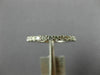 .35CT DIAMOND 18KT WHITE GOLD ROUND SHARE PRONG SEMI ETERNITY ANNIVERSARY RING