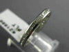 ESTATE .70CT ROUND DIAMOND PLATINUM 3D CLASSIC ETERNITY ANNIVERSARY RING #21686