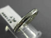 ESTATE .70CT ROUND DIAMOND PLATINUM 3D CLASSIC ETERNITY ANNIVERSARY RING #21686