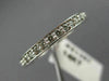 ESTATE .75CT DIAMOND 14KT WHITE GOLD 3D ETERNITY WEDDING ANNIVERSARY RING #21367