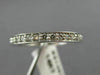 ESTATE .75CT DIAMOND 14KT WHITE GOLD 3D ETERNITY WEDDING ANNIVERSARY RING #21367