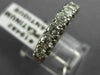 ANTIQUE .75CT DIAMOND PLATINUM CLASSIC FILIGREE WEDDING ANNIVERSARY RING #19482