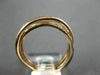 ESTATE .20CT DIAMOND 14KT ROSE GOLD 3D CLASSIC MULTI ROW CRISS CROSS X LOVE RING