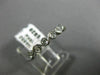 ESTATE .11CT DIAMOND 14K WHITE GOLD ETOILE BEZEL SEMI ETERNITY ANNIVERSARY RING