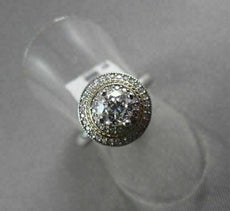 ANTIQUE ROUND DIAMOND 0.75CT 14KT WHITE & YELLOW GOLD ENGAGMENT RING