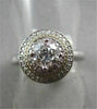 ANTIQUE ROUND DIAMOND 0.75CT 14KT WHITE & YELLOW GOLD ENGAGMENT RING