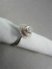 ANTIQUE ROUND DIAMOND 0.75CT 14KT WHITE & YELLOW GOLD ENGAGMENT RING