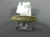 .32CT DIAMOND 14KT YELLOW GOLD 3D SEMI ETERNITY ROPE FILIGREE ANNIVERSARY RING