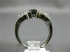 ANTIQUE 1.50CT DIAMOND & AAA OVAL SAPPHIRE 14KT WHITE GOLD HEART ENGAGEMENT RING