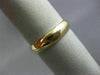 ESTATE 14KT YELLOW GOLD 3D CLASSIC PLAIN WEDDING ANNIVERSARY 4MM RING BAND