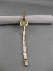ANTIQUE MOON OLD MINE RUBY 14K PINK ROSE GOLD HELBROS WATCH #20592