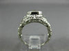 ANTIQUE .14CT DIAMOND 14KT WHITE GOLD SQUARE OPEN FILIGREE ENGAGEMENT RING 26658
