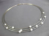 ESTATE 14KT WHITE GOLD SOUTH SEA PEARL BY THE YARD ITALIAN CHOKER NECKLACE 22805