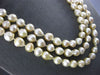 ESTATE EXTRA LONG NATURAL SOUTH SEA PEARL 3D 66" INCH NECKLACE #26561