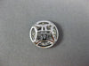 ESTATE LARGE .55CT DIAMOND 18K WHITE GOLD 3D CLASSIC DOUBLE HALO JACKET EARRINGS