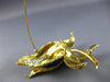 ANTIQUE LARGE .60CT DIAMOND AAA ENAMEL 18K TWO TONE GOLD FLOWER PIN BROOCH #1902