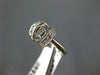 ESTATE .22CT DIAMOND 14KT WHITE GOLD TENSION SEMI MOUNT ENGAGEMENT RING #12118