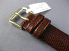 ANTIQUE LARGE HAMILTON 18KT YELLOW GOLD 3D RECTANGULAR LIZARD GRAIN WATCH #2079
