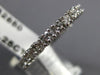 ESTATE 1.25CT ROUND CUT DIAMOND 14KT WHITE GOLD ETERNITY ANNIVERSARY RING #18586