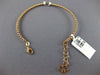 .28CT DIAMOND 18K WHITE & ROSE GOLD 3D MARQUISE CLUSTER FLEXIBLE BANGLE BRACELET