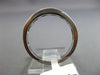 ESTATE .78CT DIAMOND 14KT WHITE GOLD 3D CLASSIC CHANNEL WEDDING RING BAND #1338