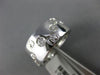 ESTATE WIDE .45CT DIAMOND 18K WHITE GOLD 5 STONE ETOILE WEDDING ANNIVERSARY RING