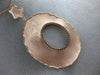 ESTATE LARGE .67CT CHOCOLATE FANCY DIAMOND 14KT ROSE GOLD 3D OPEN OVAL NECKLACE