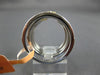ESTATE LARGE 1.04CT WHITE & FANCY YELLOW DIAMOND 18KT TWO TONE GOLD 3D LOVE RING