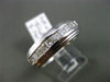 ESTATE WIDE .85CT DIAMOND 14KT WHITE GOLD CLASSIC WEDDING ANNIVERSARY RING