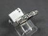 ESTATE .81CT ROUND DIAMOND 14KT WHITE GOLD 3D 7 STONE ANNIVERSARY RING #16954