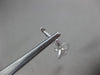 ESTATE 1.31CT DIAMOND 14KT WHITE GOLD 3D INFINITY OVAL CLUSTER HANGING EARRINGS