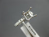 ESTATE .40CT DIAMOND 14KT WHITE GOLD 3D LUCIDA SEMI MOUNT ENGAGEMENT RING #16658