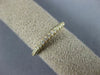 ESTATE .18CT DIAMOND 14K YELLOW GOLD SHARED PRONG SEMI ETERNITY ANNIVERSARY RING