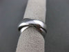 ESTATE 14KT WHITE GOLD INTERTWINED FLEXIBLE WEDDING BAND LADIES RING 4mm #23103