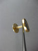 ESTATE ONYX 14KT YELLOW GOLD CLASSIC HANDCRAFTED OVAL MILGRAIN CUFF LINKS #26423
