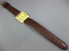 ESTATE LARGE BLANCPAIN 18KT YELLOW GOLD 3D CLASSIC SQUARE MENS WATCH #26557