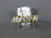 ESTATE 1.07CT MARQUISE DIAMOND 14KT YELLOW GOLD 7 STONE ANNIVERSARY RING #11546