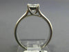 ESTATE JEFF COOPER .90CT DIAMOND PLATINUM LUCIDA ETOILE ENGAGEMENT RING #25522