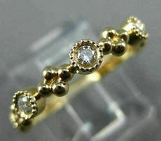 .25CT DIAMOND 14K YELLOW GOLD 3D 5 STONE FILIGREE SEMI ETERNITY ANNIVERSARY RING