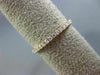 ESTATE .19CT DIAMOND 18KT ROSE GOLD SEMI ETERNITY WEDDING ANNIVERSARY RING BAND