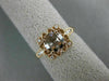 .95CT DIAMOND & AAA ROUND MORGANITE 14KT ROSE GOLD 3D FILIGREE ENGAGEMENT RING