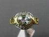 .92CT DIAMOND & AAA OVAL AQUAMARINE 14KT YELLOW GOLD SEMI BEZEL ENGAGEMENT RING