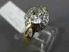 .92CT DIAMOND & AAA OVAL AQUAMARINE 14KT YELLOW GOLD SEMI BEZEL ENGAGEMENT RING