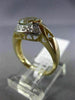 .92CT DIAMOND & AAA OVAL AQUAMARINE 14KT YELLOW GOLD SEMI BEZEL ENGAGEMENT RING