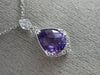 14KT WHITE GOLD FLOATING PENDANT