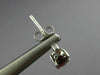 ESTATE 2.01CT DIAMOND & AAA GARNET 14KT WHITE GOLD 3D OVAL HALO STUD EARRINGS