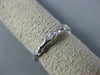 ANTIQUE .60CT DIAMOND 14K WHITE GOLD 3D MARQUISE ETERNITY ANNIVERSARY RING #1209
